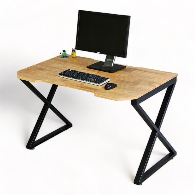 Bàn Gaming 120x70cm gỗ cao su chân sắt lắp ráp XConcept GD68073 Bàn Gaming 120x70cm gỗ cao su chân sắt lắp ráp XConcept GD68073