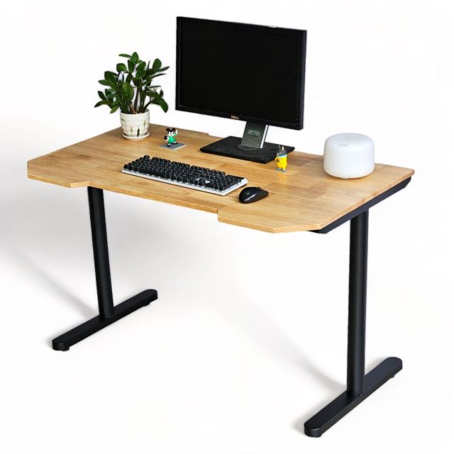 Bàn Gaming 120x70cm gỗ cao su chân sắt TIO lắp ráp GD68076 Bàn Gaming 120x70cm gỗ cao su chân sắt TIO lắp ráp GD68076
