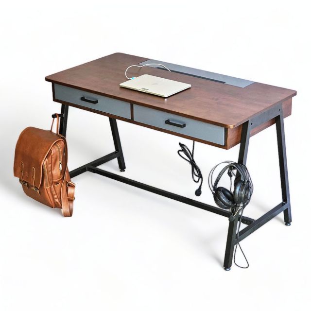 Bàn công nghệ  ZDesk 120x60cm có ngăn kéo và giá treo đồ ZD007 Bàn công nghệ  ZDesk 120x60cm có ngăn kéo và giá treo đồ ZD007