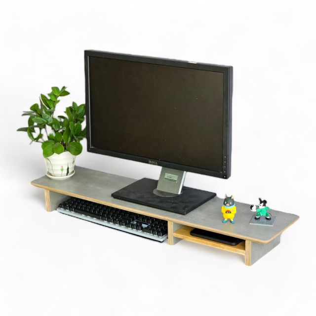 Kệ màn hình máy tính 100x20x10cm gỗ plywood MS68018 Kệ màn hình máy tính 100x20x10cm gỗ plywood MS68018