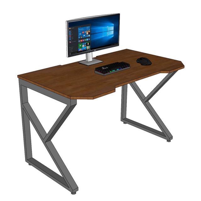 Mặt bàn Gaming 120x70cm gỗ cao su - MB036
