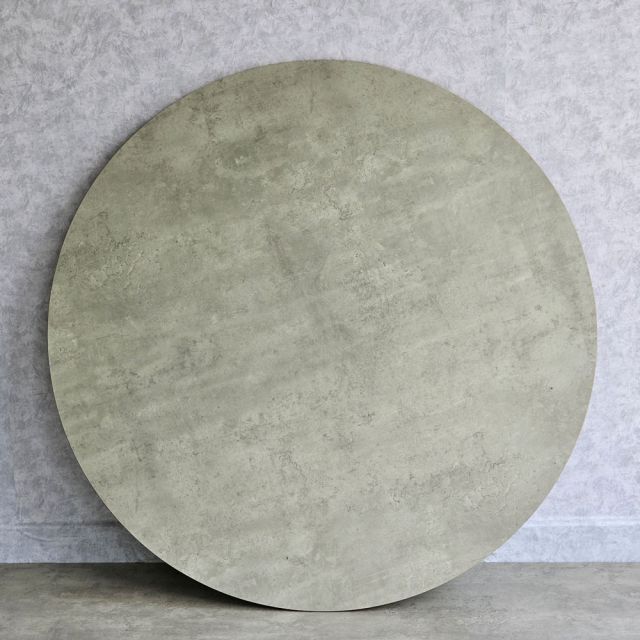 Mặt bàn tròn vát cạnh đường kính 80cm gỗ plywood phủ melamin MB040