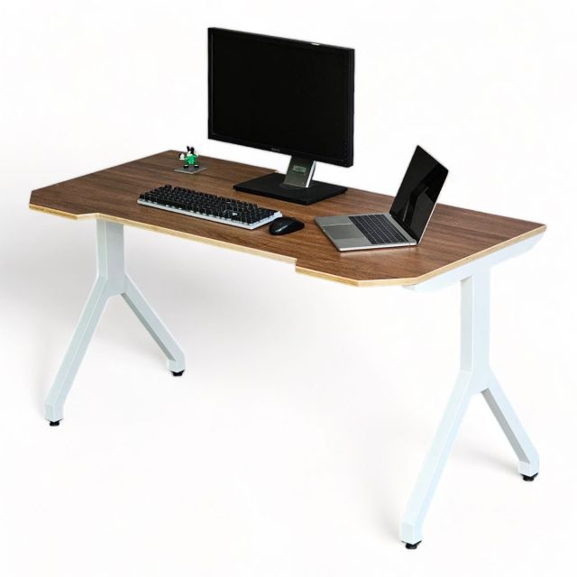 Bàn Gaming 140x70cm gỗ plywoood chân sắt lắp ráp hệ YCHI GD68078 Bàn Gaming 140x70cm gỗ plywoood chân sắt lắp ráp hệ YCHI GD68078