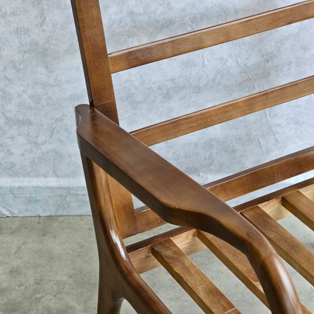 Ghế sofa đơn khung gỗ nệm simili GSD68056