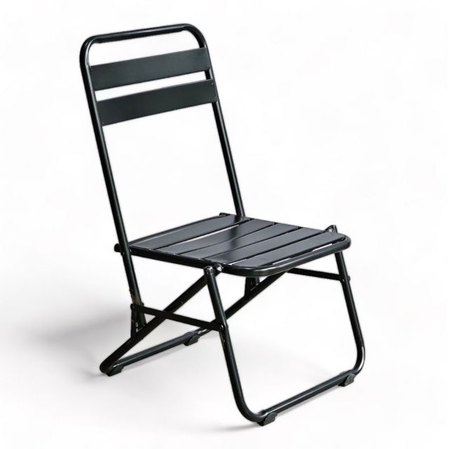 Ghế trà chanh gấp gọn cắt rãnh bằng sắt sơn tĩnh điên GTC001 Ghế trà chanh gấp gọn cắt rãnh bằng sắt sơn tĩnh điên GTC001