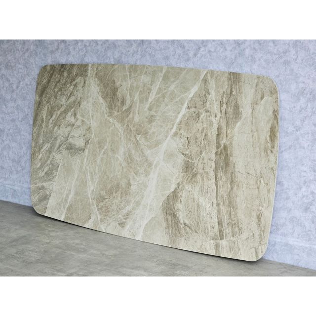 Mặt bàn ăn 140x80cm đá ceramic vân mây cao cấp MB041