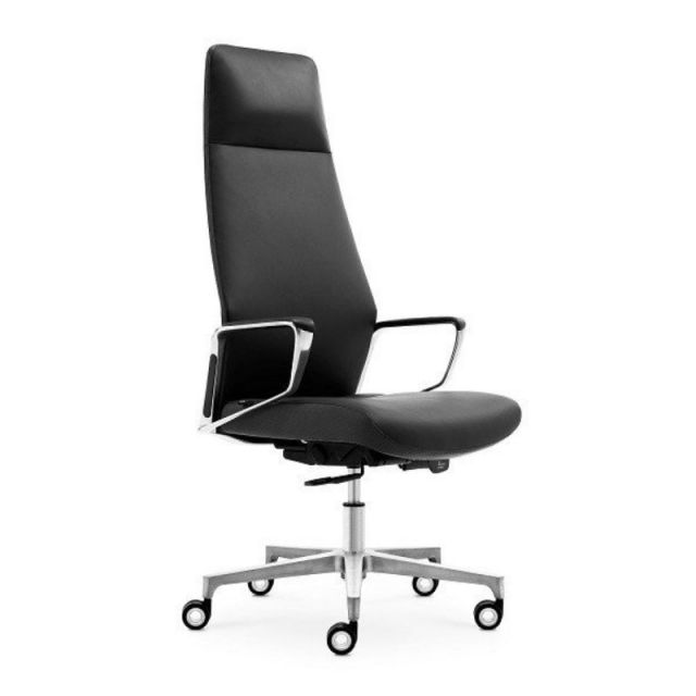 Ghế giám đốc cao cấp bọc da PU khung nhôm SP-246SJ Ghế giám đốc cao cấp bọc da PU khung nhôm SP-246SJ