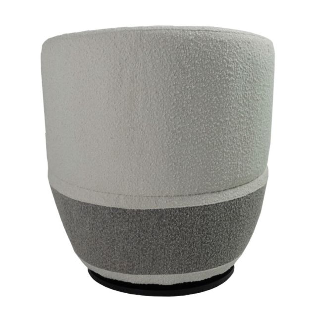 Ghế sofa xoay CARITA bọc nệm vải BOUCLÉ GSD68074