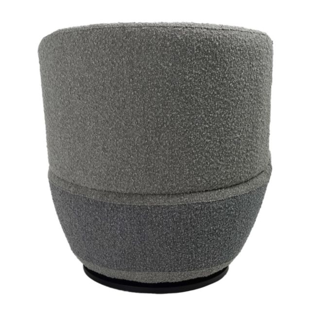 Ghế sofa xoay CARITA bọc nệm vải BOUCLÉ GSD68074