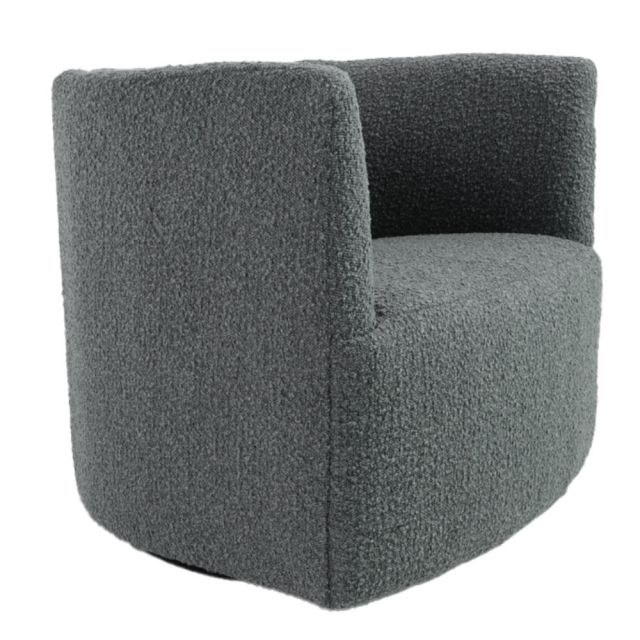 Ghế sofa xoay CLUB bọc nệm vải BOUCLÉ GSD68080