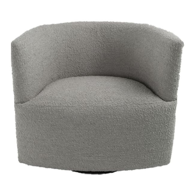 Ghế sofa xoay CLUB bọc nệm vải BOUCLÉ GSD68080