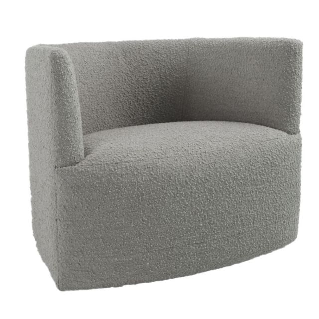 Ghế sofa xoay CLUB bọc nệm vải BOUCLÉ GSD68080