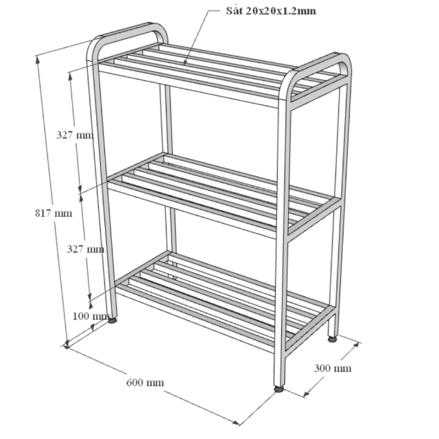 Kệ Giày, Kệ Đa Năng TK300 Kệ Giày, Kệ Đa Năng TK300