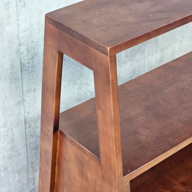 Kệ trang trí 80x40x80cm gỗ cao su KTT68042