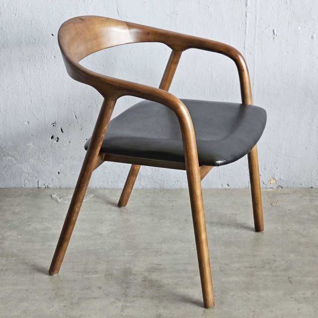 Ghế Neva khung gỗ tần bì Ash bọc nệm GCF178