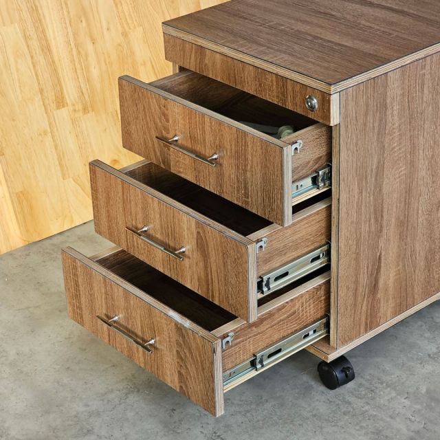 Tủ cá nhân 3 ngăn có khóa 50x40x50cm) gỗ plywood TCN68043
