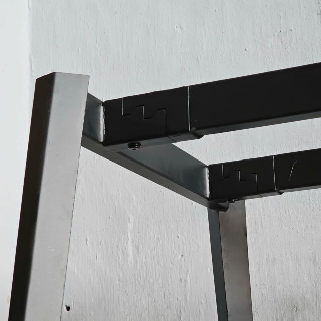 Chân sắt lắp ráp cho bàn 180x80cm hệ Đa Giác CHDG015