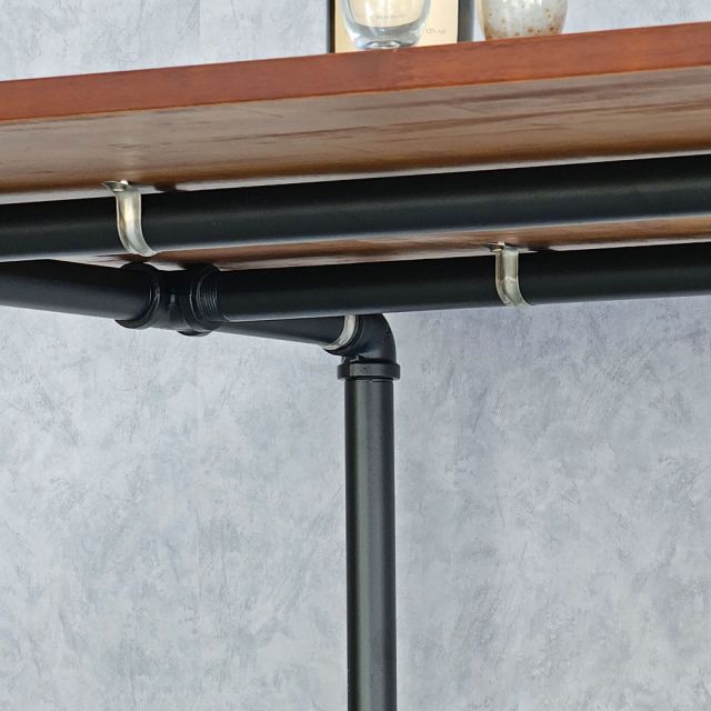 Chân bàn ống nước sắt cho bàn 140x80cm sơn tĩnh điện HCPP012