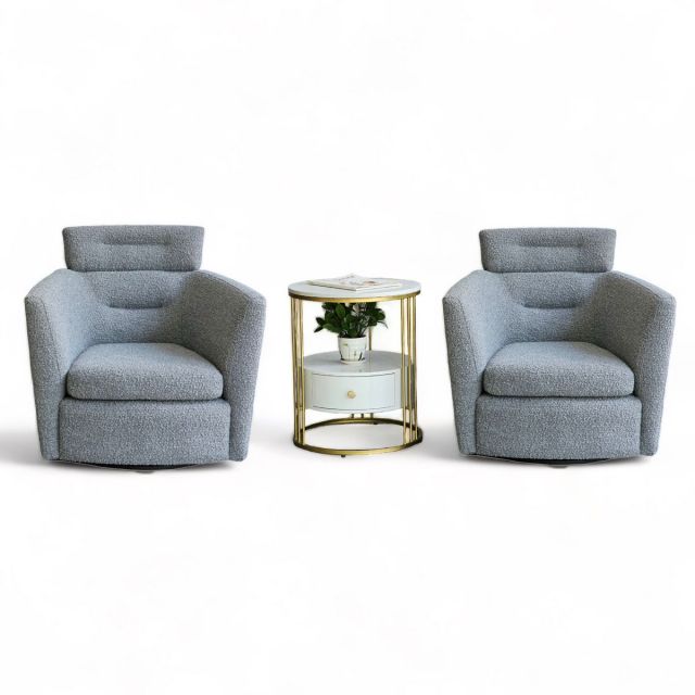 Combo bộ bàn ghế sofa xoay WEALTHY hàng xuất Châu Âu CBSF68038 Combo bộ bàn ghế sofa xoay WEALTHY hàng xuất Châu Âu CBSF68038