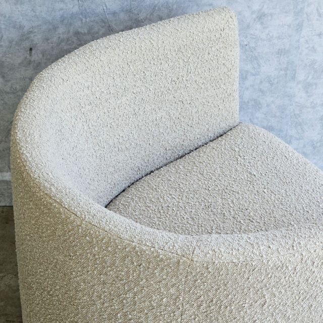 Ghế sofa xoay CARTEL bọc nệm vải BOUCLÉ GSD68088