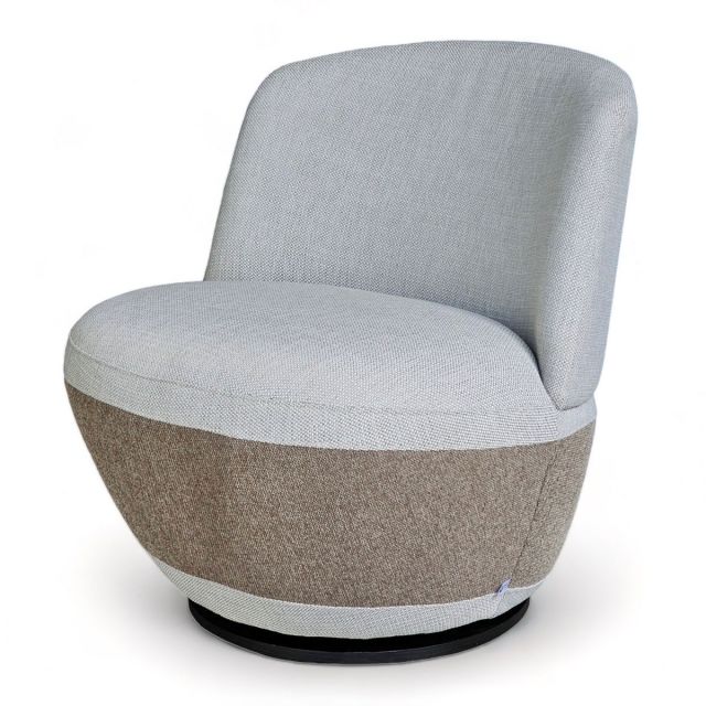 Ghế sofa xoay TARICA bọc nệm vải BOUCLÉ GSD68089