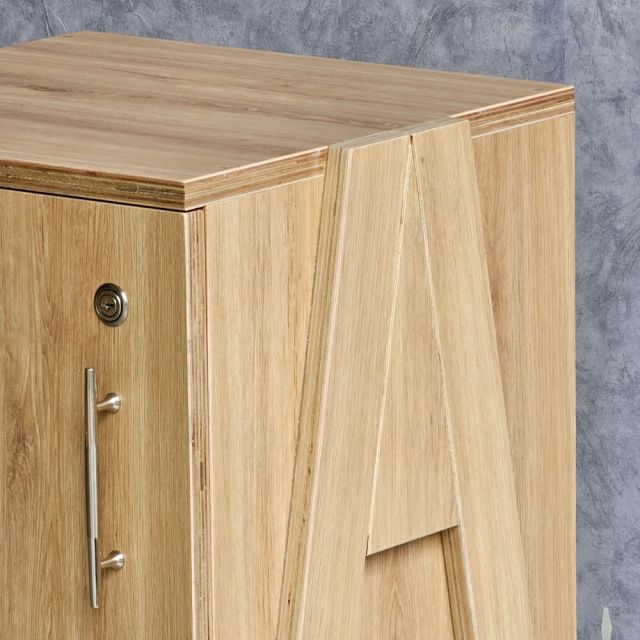 Tủ cá nhân cửa khóa 40x40x48cm gỗ plywood TCN68046