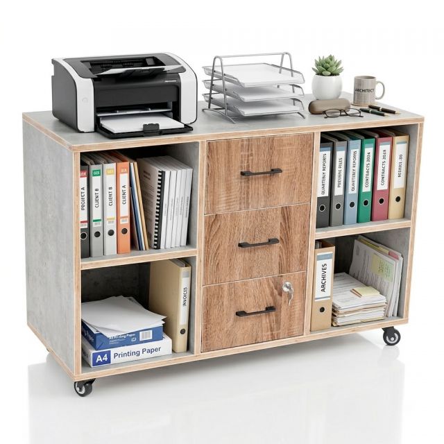 Tủ cá nhân di động 100x40x60cm gỗ plywood TCN68047