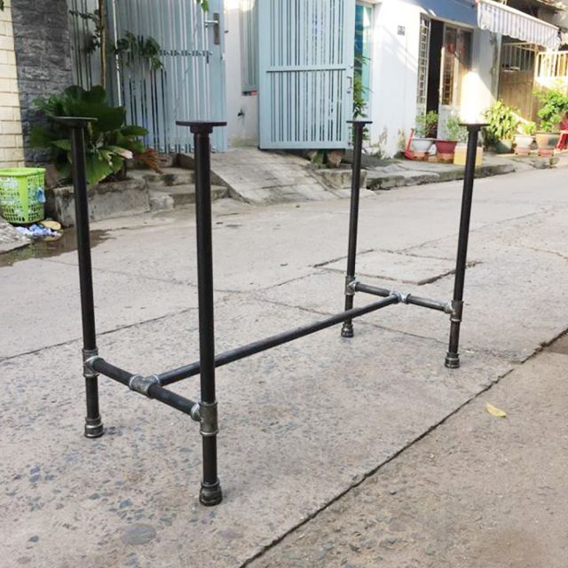 CBON68001 - Chân bàn ống nước sắt ống phi 27 - 120x60x72 (cm)