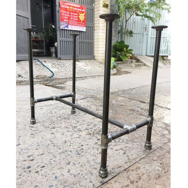 CBON68001 - Chân bàn ống nước sắt ống phi 27 - 120x60x72 (cm)CBON68002 - Chân bàn ống nước sắt ống phi 27 - 100x60x72 (cm)