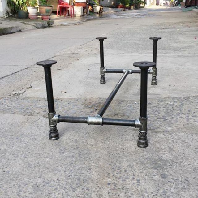 CBON68001 - Chân bàn ống nước sắt ống phi 27 - 120x60x72 (cm)CBON68002 - Chân bàn ống nước sắt ống phi 27 - 100x60x72 (cm)