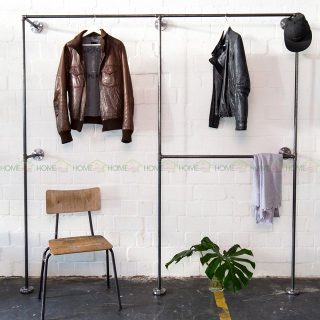 GQA68023 - Giá treo quần áo ống nước 008 - 240x30x240 (cm) GQA68023 - Giá treo quần áo ống nước 008 - 240x30x240 (cm)