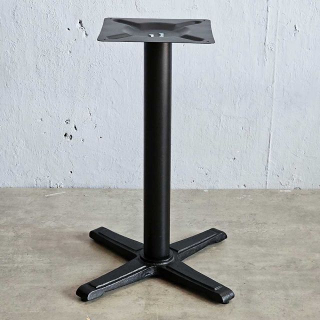 Chân sắt đúc chữ X cho bàn cafe sơn tĩnh điện CHBCF035