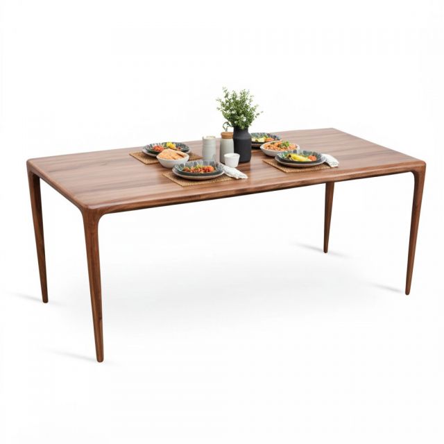 Bàn ăn Neva chữ nhật gỗ Ash BA68187