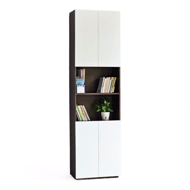 Tủ hồ sơ 2 cánh 60x30x220cm gỗ cao su THS68068 Tủ hồ sơ 2 cánh 60x30x220cm gỗ cao su THS68068