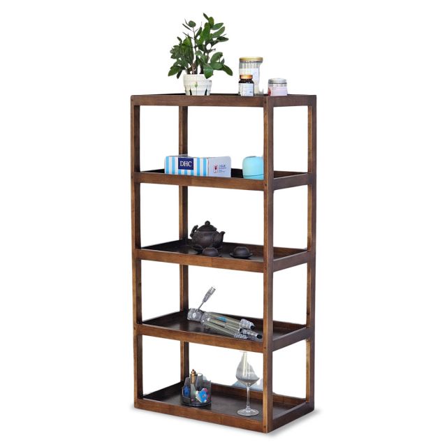 Kệ bếp 5 tầng 60x35x120cm gỗ cao su KB68046 Kệ bếp 5 tầng 60x35x120cm gỗ cao su KB68046