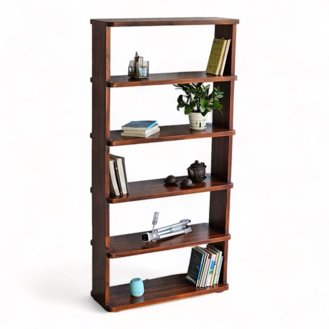 Kệ sách 6 tầng 80x30x160cm gỗ tràm KS68234 Kệ sách 6 tầng 80x30x160cm gỗ tràm KS68234
