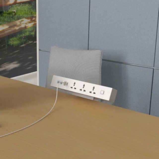 Ổ cắm điện đa năng kẹp mặt bàn làm việc HOECZ018