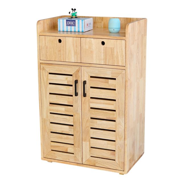 Tủ để giày giày 60x40x100cm gỗ cao su KG68074 Tủ để giày giày 60x40x100cm gỗ cao su KG68074