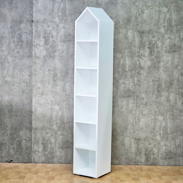 Kệ sách đứng 6 tầng 30x30x180cm gỗ cao su KS68250