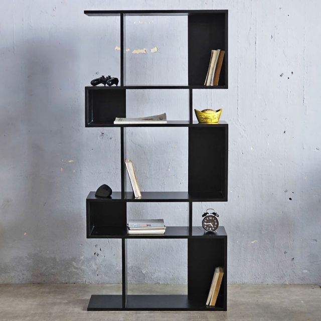 Kệ sách đứng 80x28x170cm gỗ cao su KS68244