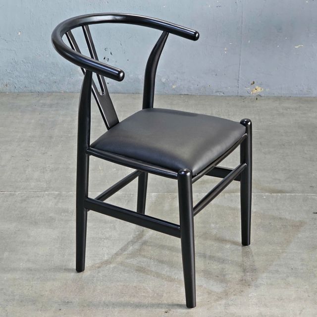 Ghế Wishbone bọc nệm khung gỗ tần bì Ash GCF206