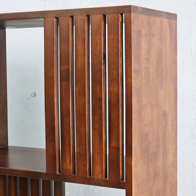 Kệ sách 4 tầng 60x28x160cm gỗ cao su KS68222
