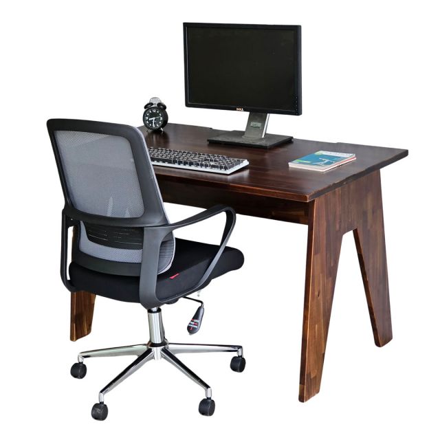 Combo bàn làm việc gỗ tràm và 1 ghế xoay lưới CB68204 Combo bàn làm việc gỗ tràm và 1 ghế xoay lưới CB68204