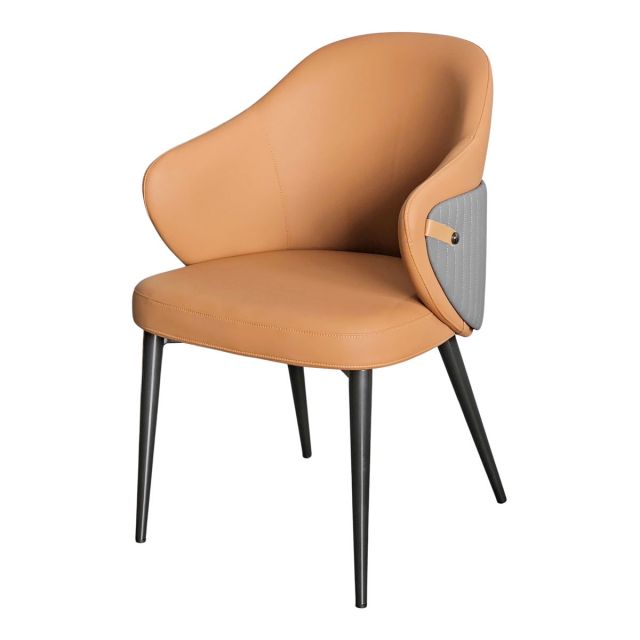 Ghế ăn bọc nệm chân thép carbon chống gỉ GAK355