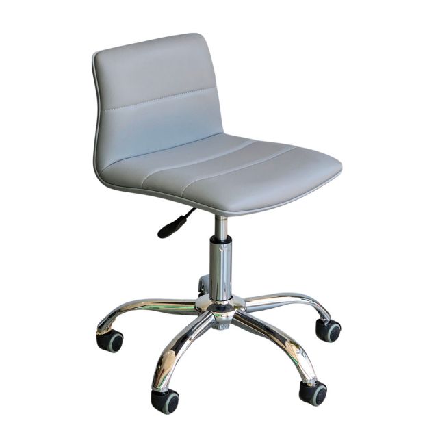 Ghế xoay lưng thấp nệm bọc da HOGVP162 Ghế xoay lưng thấp nệm bọc da HOGVP162