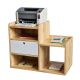 Kệ máy in 76x40x60cm gỗ cao su KMI68003