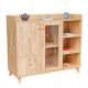 Tủ để đồ có ngăn kéo giấu tiền 125x49x100cm gỗ cao su KTB68188 Tủ để đồ có ngăn kéo giấu tiền 125x49x100cm gỗ cao su KTB68188