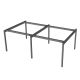 Chân sắt lắp ráp bàn cụm 4 người 200x120cm hệ Slean HCSL033