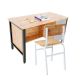 Combo bộ bàn ghế giáo viên gỗ cao su CBGV001 Combo bộ bàn ghế giáo viên gỗ cao su CBGV001