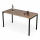 Bàn ăn chữ nhật 140x70cm gỗ plywood hệ OMA II BA68205